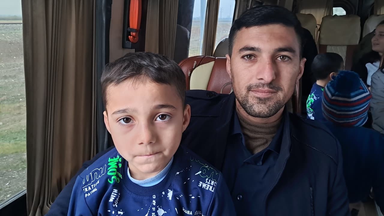 Seyidbəyli kəndinə yola salınan köç ünvana çatıb - FOTOLAR (YENİLƏNİB)